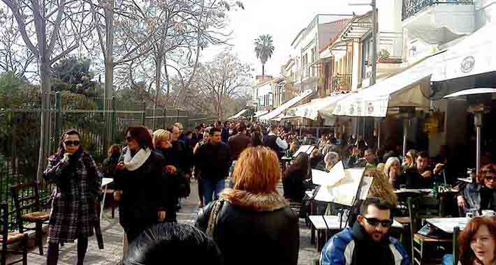 Obiective turistice Atena, Cartierul Psirri