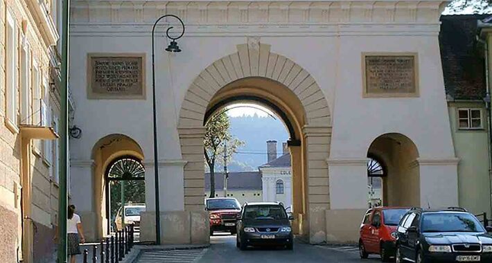 Obiective turistice Brasov, Poarta Schei 