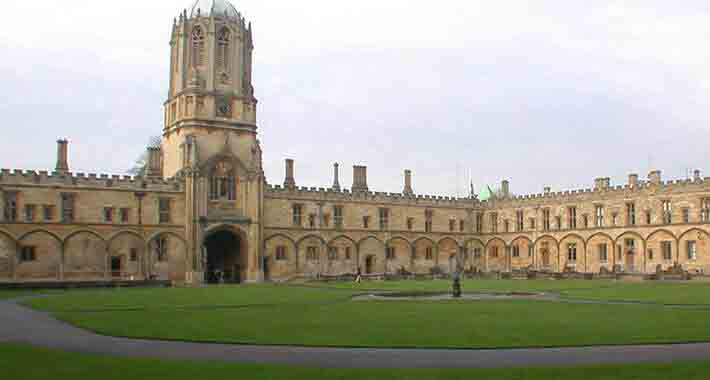 Obiective turistice Oxford, Christ Church College 