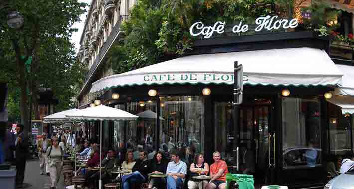 Obiective turistice Paris, Cafenelele din Paris