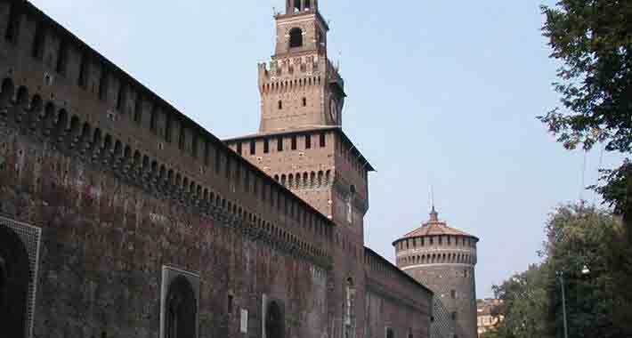 Obiective turistice Milano, Castello Sforzesco