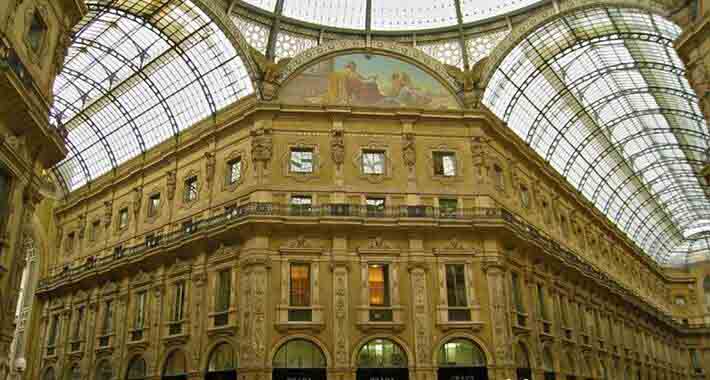 Obiective turistice Milano, Galleria Vittorio Emanuelle II