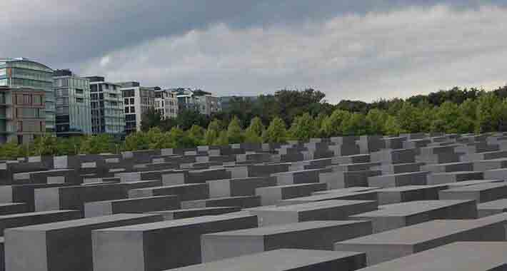 Obiective turistice Berlin, Memorialul evreilor ucisi in Europa