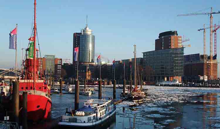 Portul din Hamburg 
