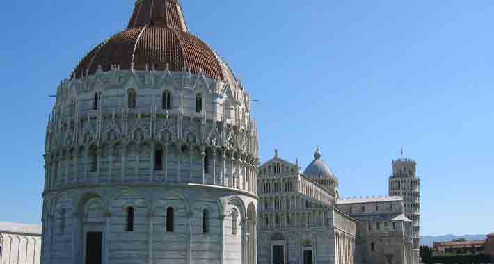 Obiective turistice Pisa, Baptisteriul
