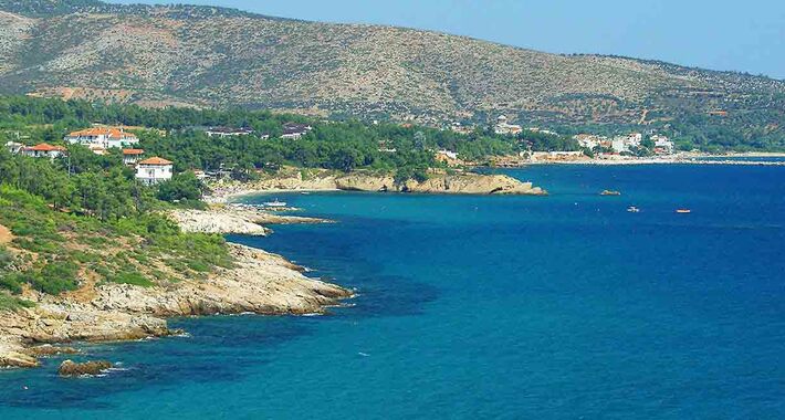 Obiective turistice Thassos, Plimbare pe insula Thassos