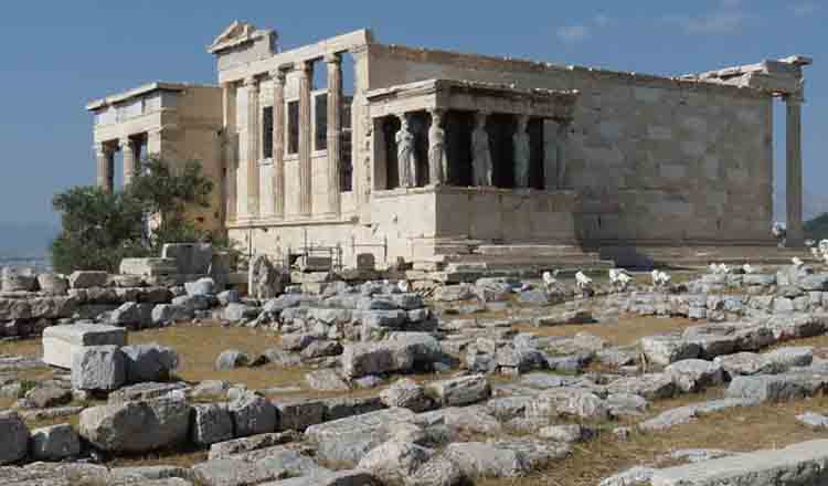 Templu ridicat in cinstea Athenei Poliouchou