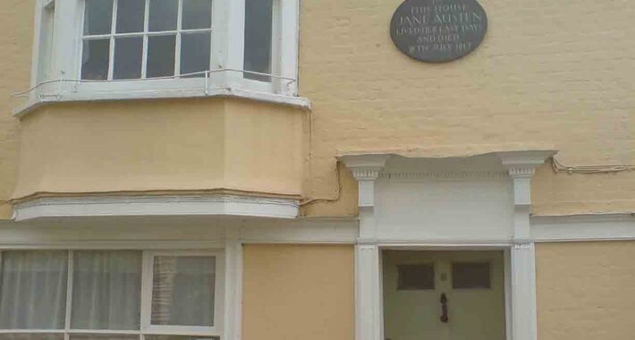 Obiective turistice Winchester, Casa lui Jane Austen