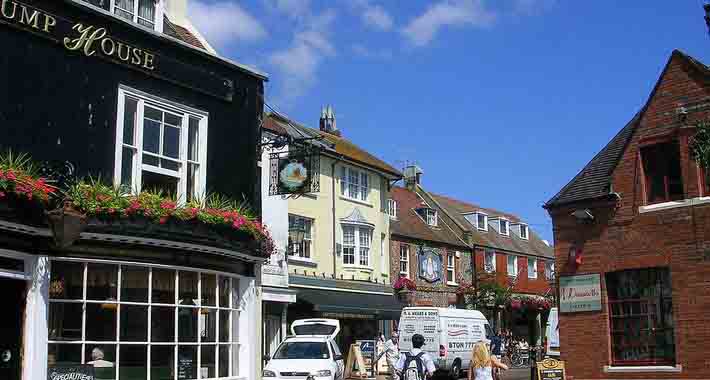 Obiective turistice Brighton, The Lanes