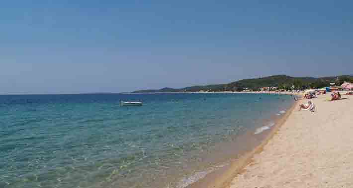 Obiective turistice Halkidiki, Statiunile Toroni si Aretes