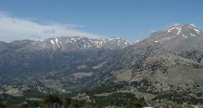 Obiective turistice Kastelli, Muntele Dikti