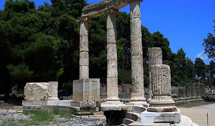 Obiective turistice Olimpia din Grecia