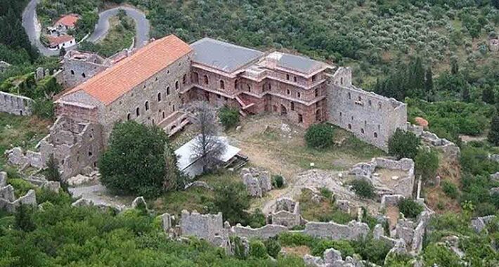 Obiective turistice Mystras, Palatul Despotilor
