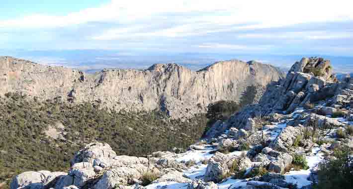 Obiective turistice Murcia, Sierra de Espuna