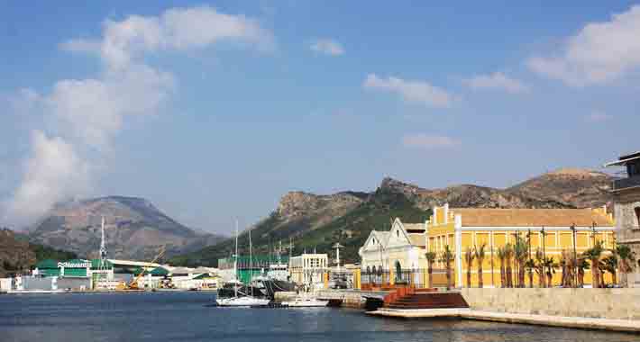 Obiective turistice Murcia, Portul Cartagena