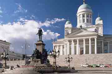 Helsinki - Catedrala Helsinki si piata Senatului