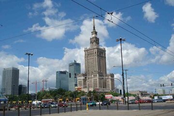 Varsovia - Palatul Culturii si Stiintei