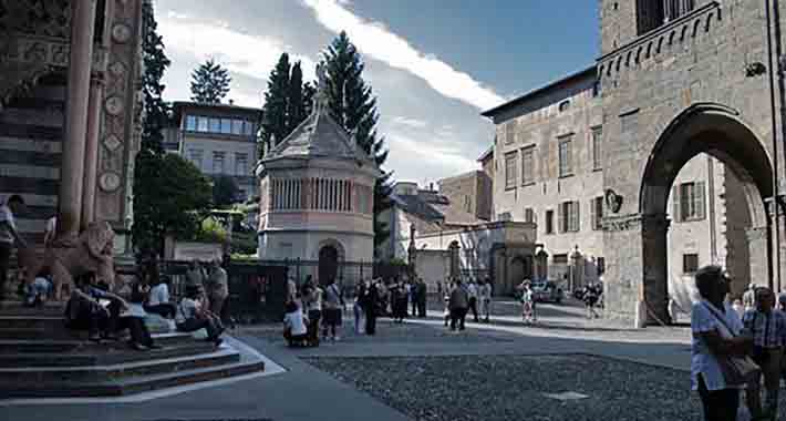 Obiective turistice Bergamo, Bergamo Alto