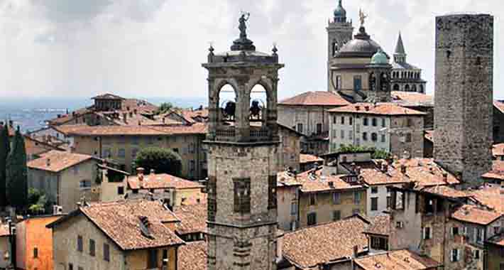 Obiective turistice Bergamo, Orasul vechi din Bergamo 