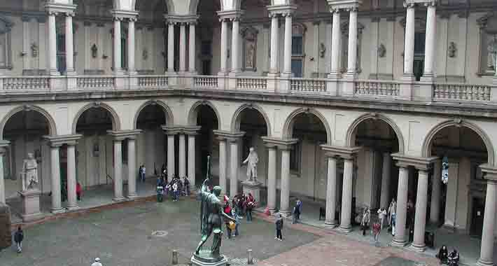 Obiective turistice Milano, Pinacoteca di Brera