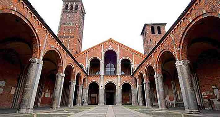 Obiective turistice Milano, Sant'Ambrogio