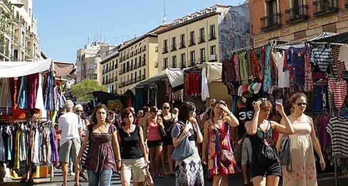 Obiective turistice Madrid, El Rastro