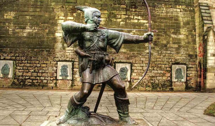 Statuia lui Robin Hood