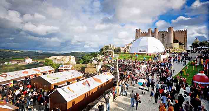 Obiective turistice Obidos, Festivaluri