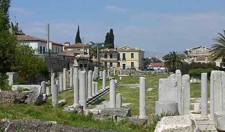 Panta de nord a Acropolelui