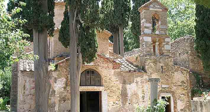 Obiective turistice Atena, Manastirea Kaisariani