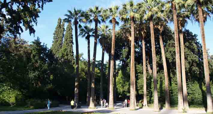 Obiective turistice Atena, Gradina Nationala