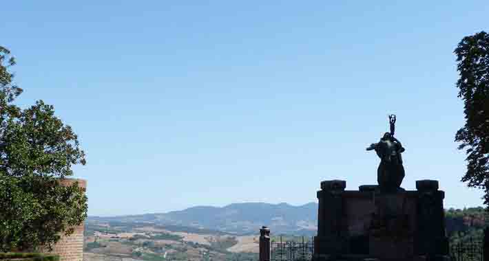 Obiective turistice Orvieto, Piazzale Cahen