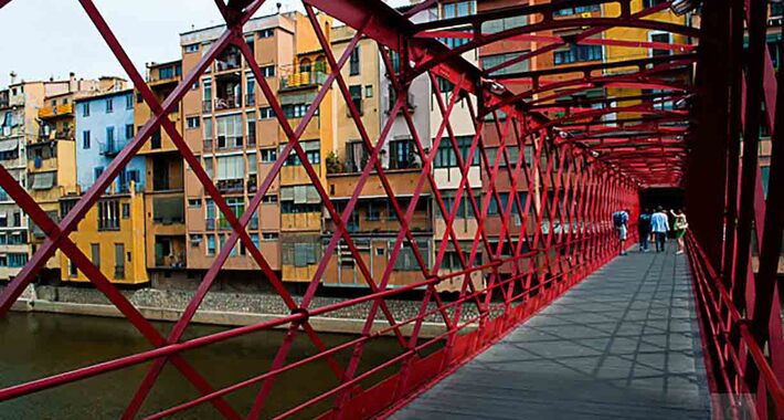 Obiective turistice Girona, Pont de Peixateries Velles