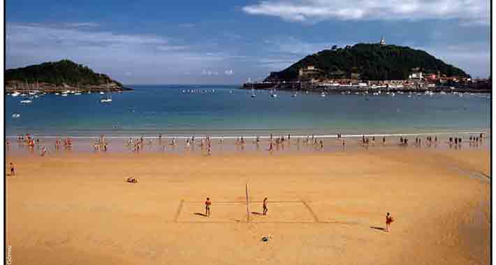 Obiective turistice San Sebastian, Playa de la Concha
