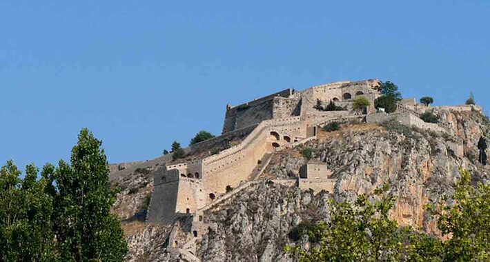 Obiective turistice Nafplio, Fortareata Palamidi