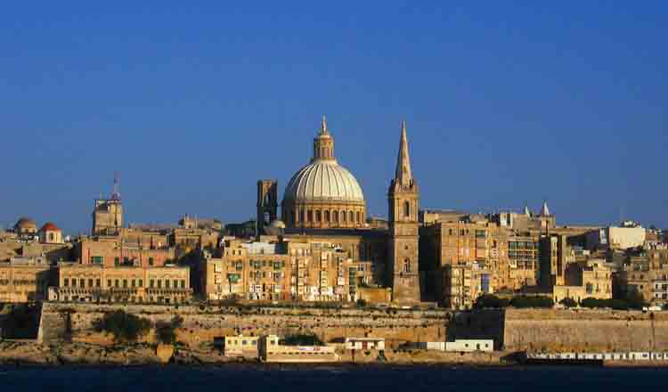 Obiective turistice Valletta din Malta
