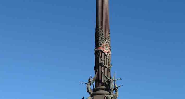 Obiective turistice Barcelona, Monumentul Columb