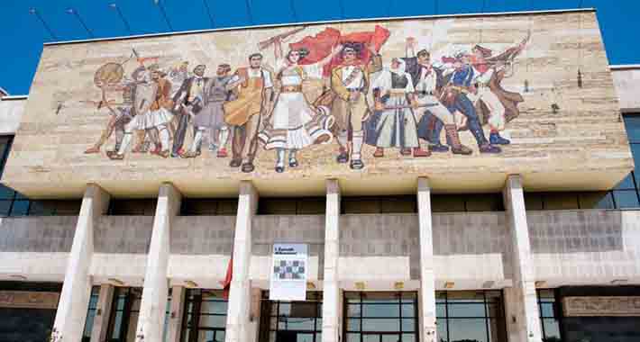 Obiective turistice Tirana, Muzeul National de Istorie Tirana 