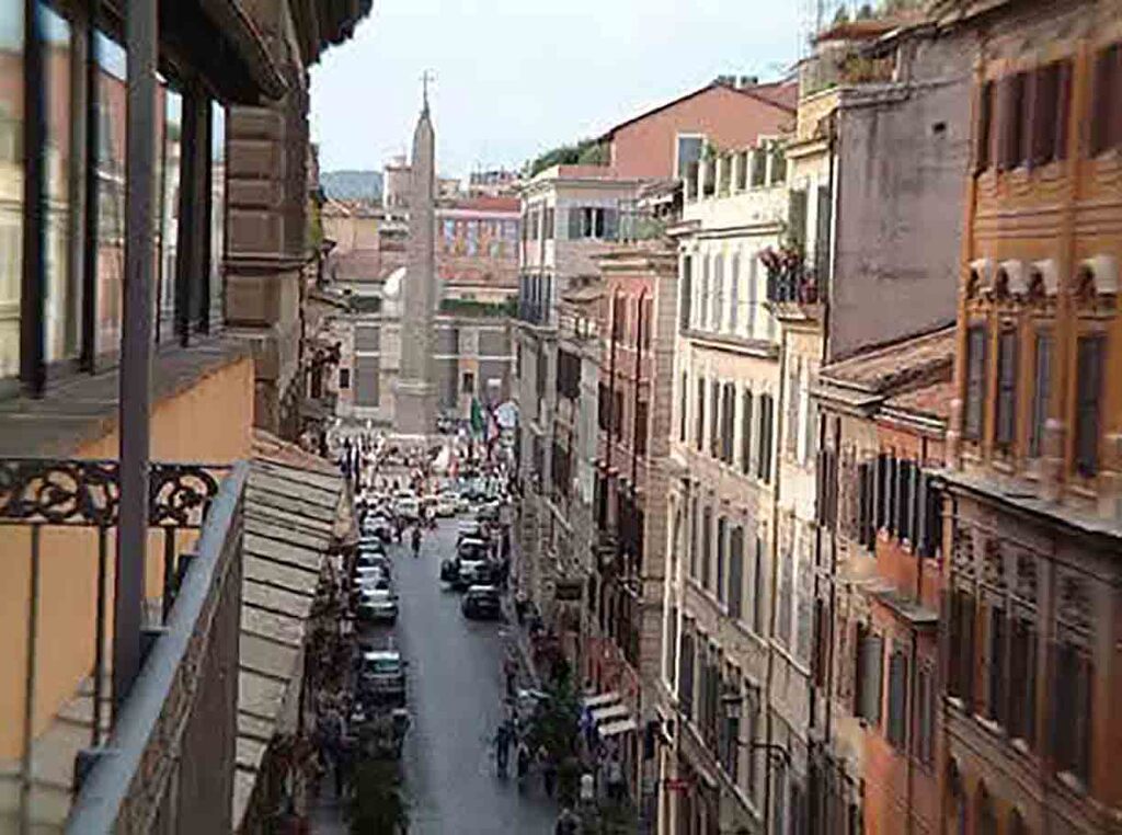 Via del Babuino din Roma, obiective turistice de vizitat in Roma