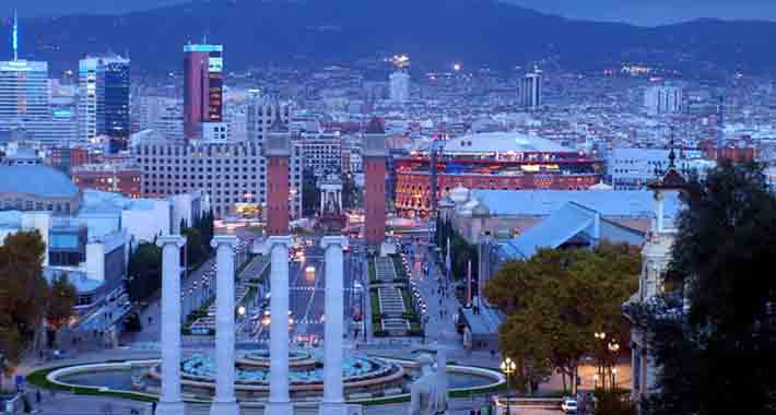 Obiective turistice Barcelona, Piata Spaniei