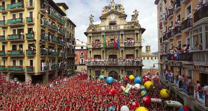 Obiective turistice Pamplona, Festivalul Sanfermines din Pamplona