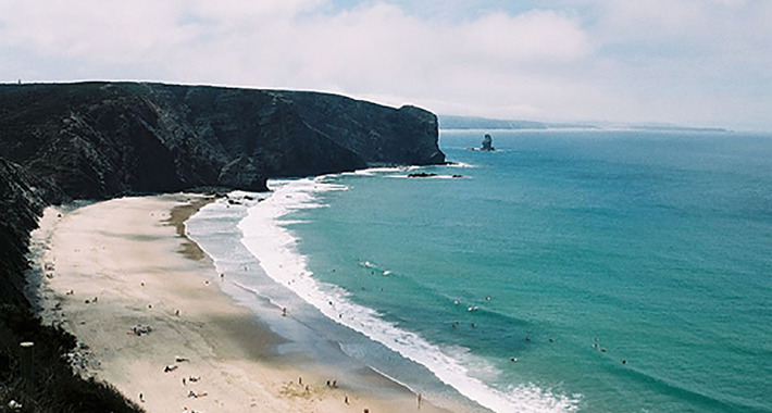 Obiective turistice Costa Vicentina, Plaja Pontai