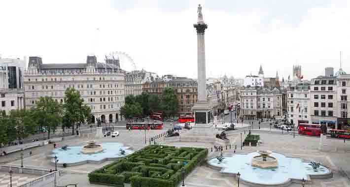 Obiective turistice Londra, Trafalgar Square 