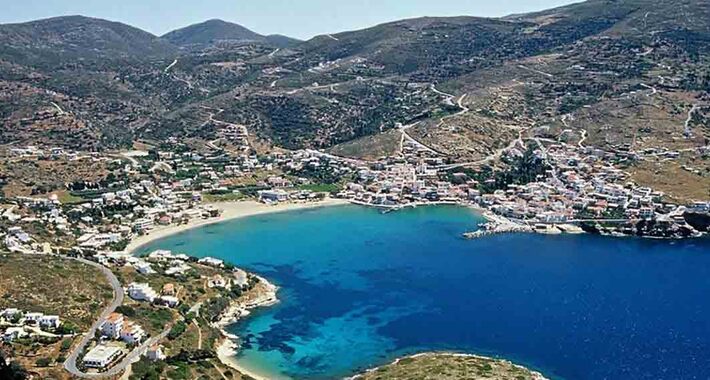 Obiective turistice Andros, Muntele Petalo