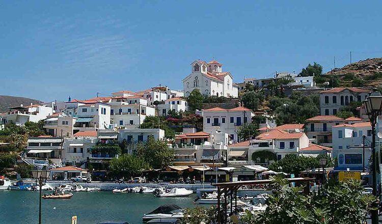 Obiective turistice Andros din Grecia