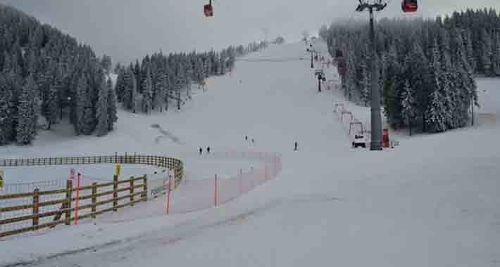 Obiective turistice Poiana Brasov, Partia Drumul Rosu