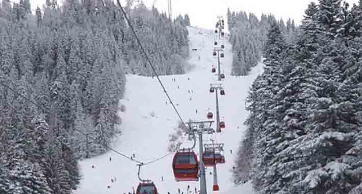 Obiective turistice Poiana Brasov, Partia Subteleferic