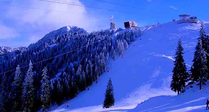 Obiective turistice Poiana Brasov, Partia Kanzel