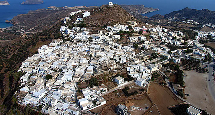 Obiective turistice Milos, Plaka