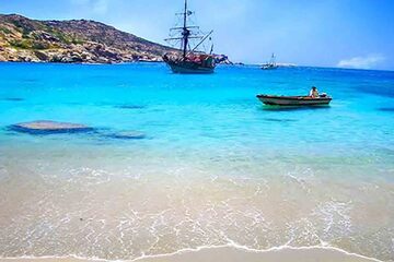 Ios - Plajele Psathi si Kalamos